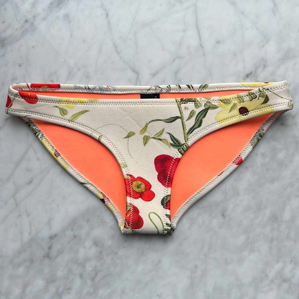 Triangl floral print bikini bottom